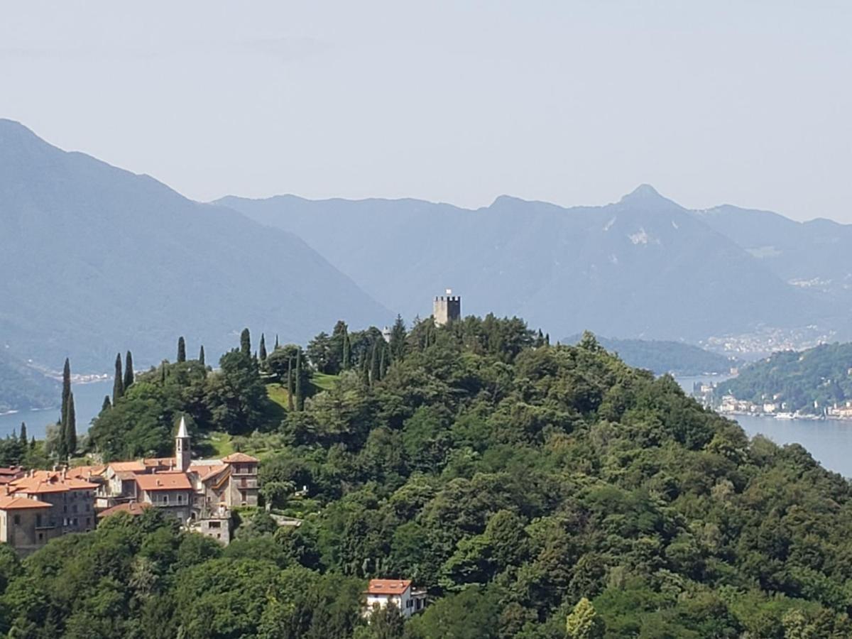 Lovely Lake Como View Condo In Perledo Buitenkant foto